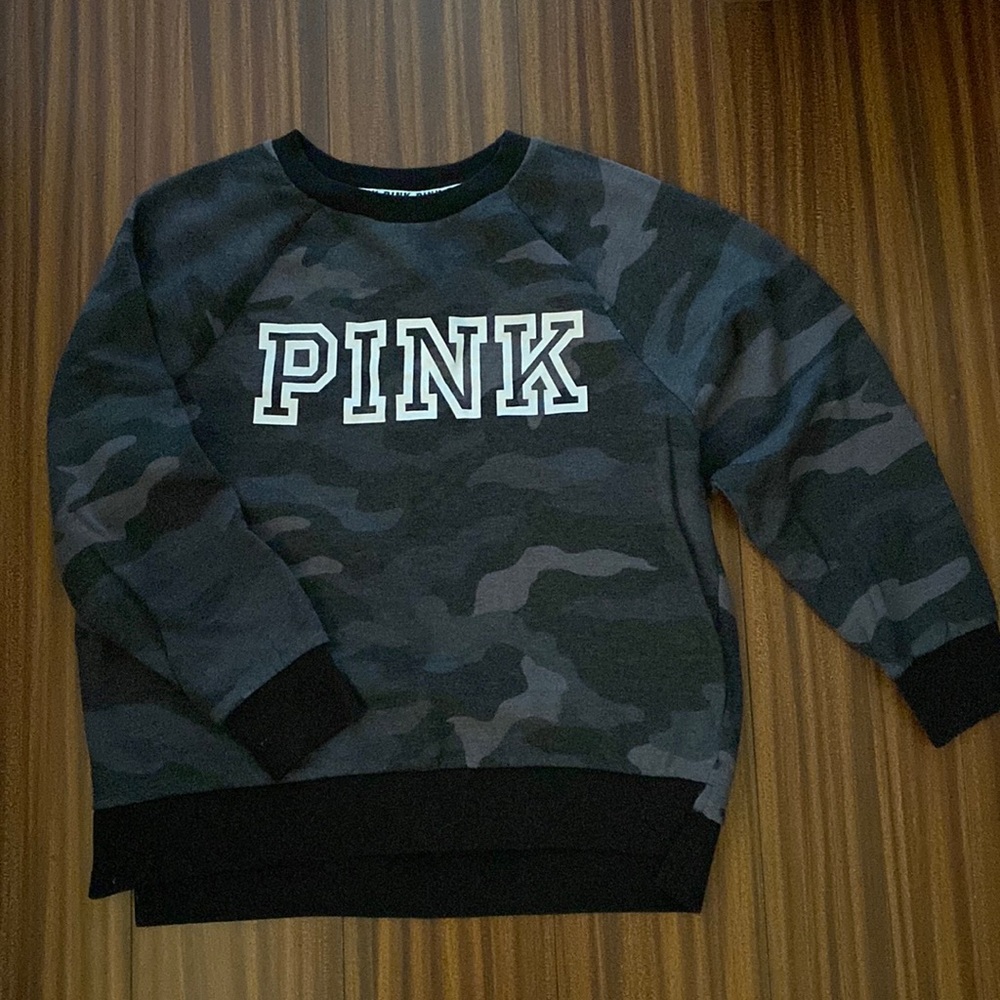 Pink Victoria's Secret Crew Sweatshirt